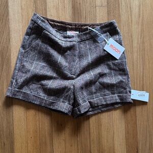 Moon Plaid Shorts Medium